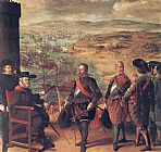Francisco de Zurbaran Defence of Cadiz against the English painting